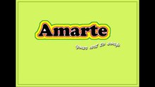 "Amarte" art tv soap /summary