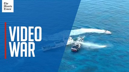 PH, China release footage of water cannon incident on disputed reef