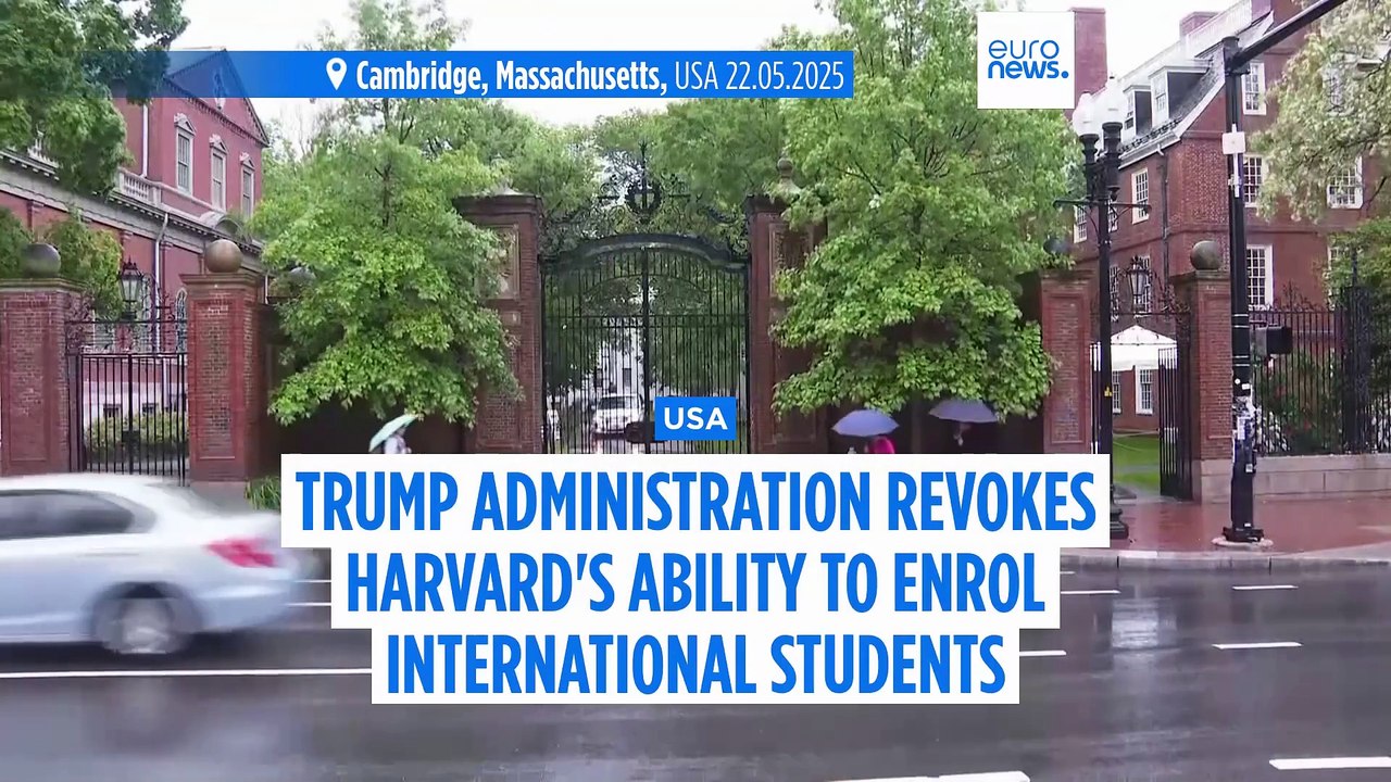 Trump administration bars Harvard from admitting foreign students