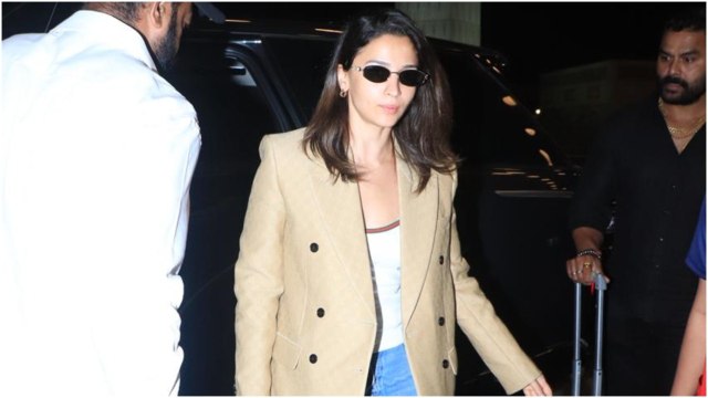Off to Cannes! Alia Bhatt serves style goals at airport ahead of debut. Watch