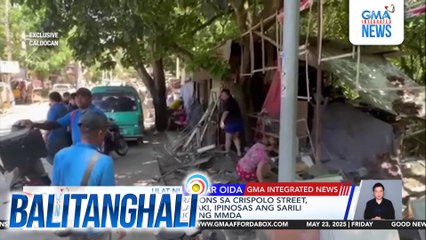 Bantay-sagabal operations sa Crispolo street, nauwi sa tensiyon; lalaki, ipinosas ang sarili sa kable ng tow truck ng MMDA | Balitanghali