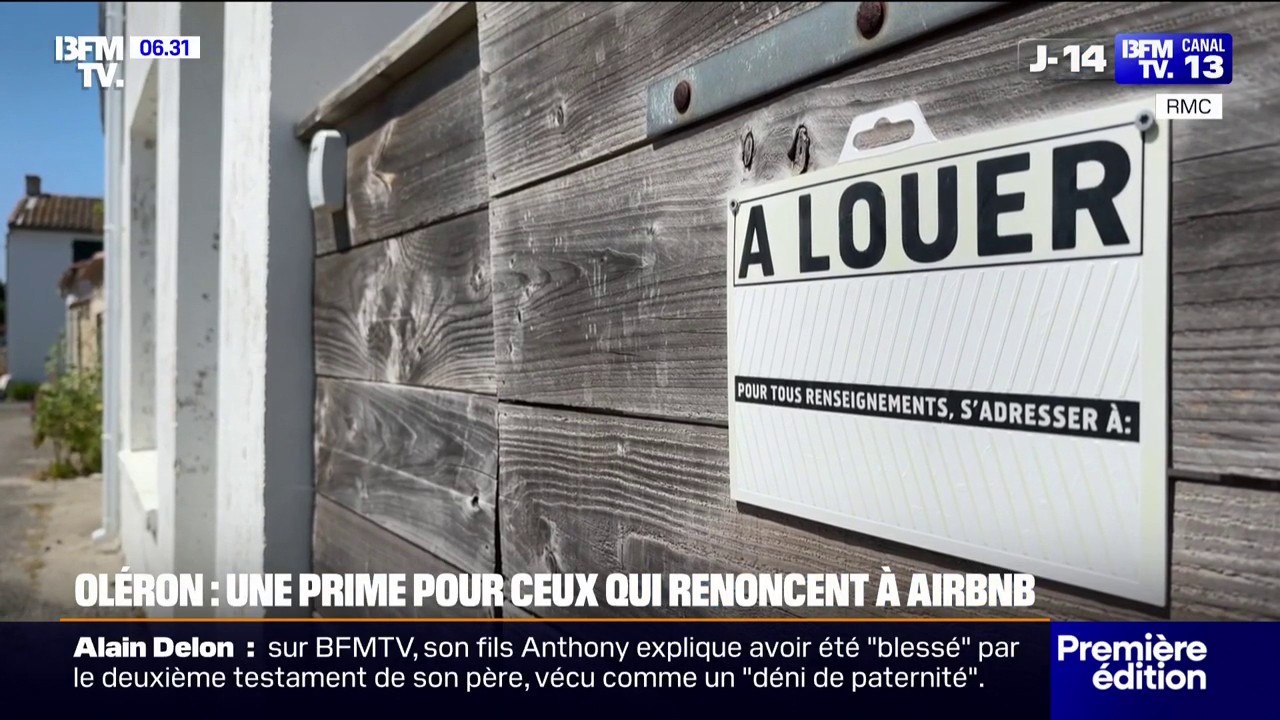 Île d'Oléron: une prime de 10.000 euros pour les propriétaires qui acceptent de louer leur logement à l'année afin de lutter contre les locations Airbnb