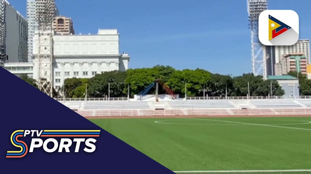 Bagong renovate na Rizal Memorial Football Stadium pasado sa FIFA Pro Certification