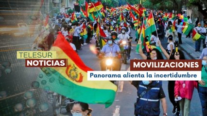 En Bolivia movimientos sociales exigen la renuncia del presidente Luis Arce