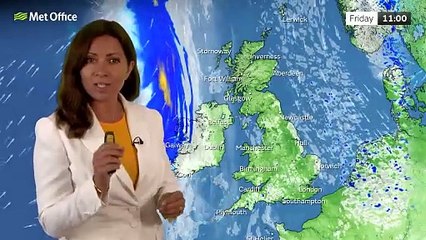 Met Office Friday Morning weather forecast 23/05/2025