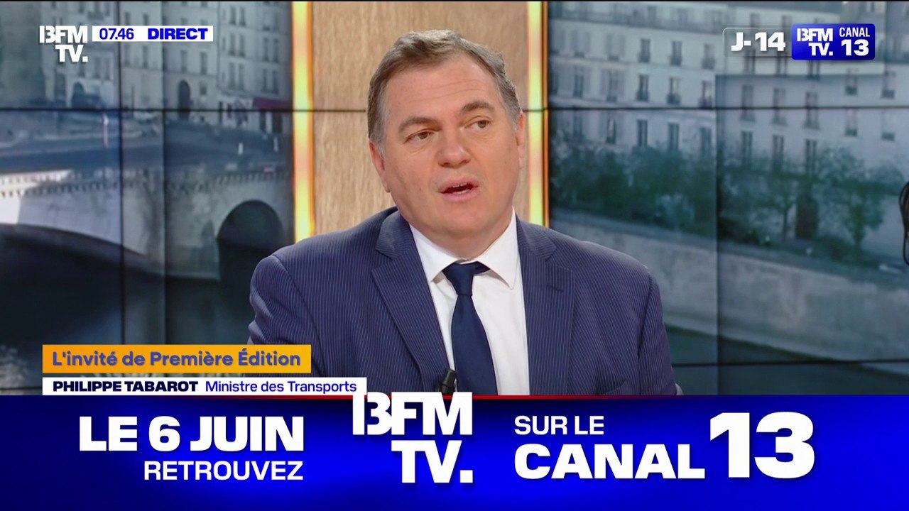 Grève des taxis: "Le dialogue social a toujours été ouvert", assure le ministre des Transports Philippe Tabarot