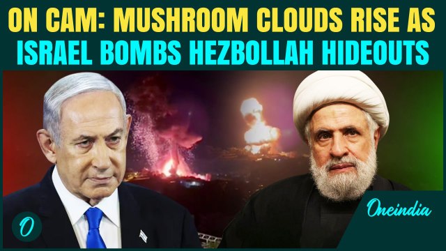 Israel HAMMERS Hezbollah in South Lebanon In SURPRISE Night Attack, Giant Explosions Rip Through