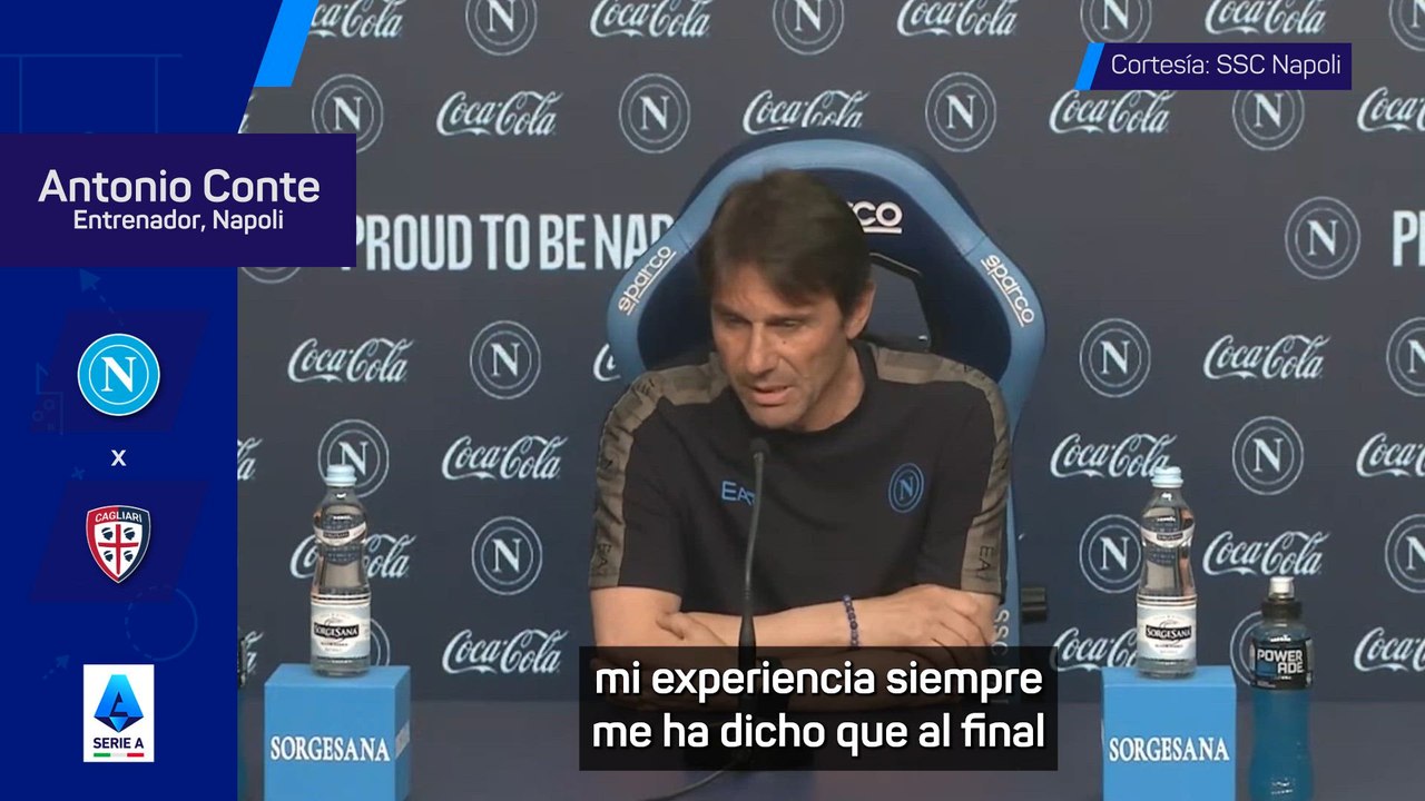 Conte: "Mi experiencia me dice que las ligas las ganan el que más lo merece"