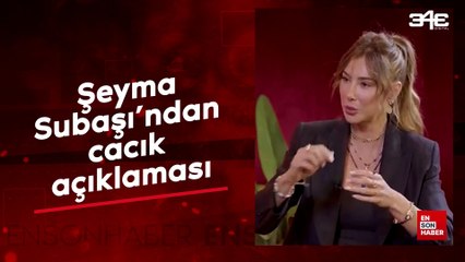 Şeyma Subaşı'ndan cacık açıklaması