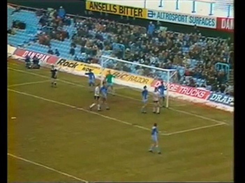 COVENTRY -  IPSWICH - 1982 - SAISON 1981/1982 -