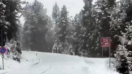 Clima imprevedibile, la neve torna sulle montagne in Alto Adige