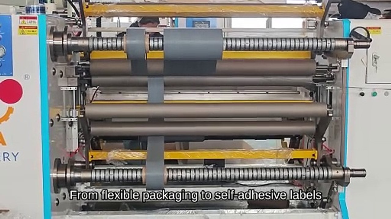 Slitter Rewinder for Labels and Flexible Packaging