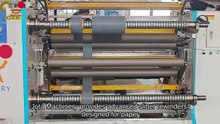 Slitter Rewinder for Paper and Film – Jota Machine