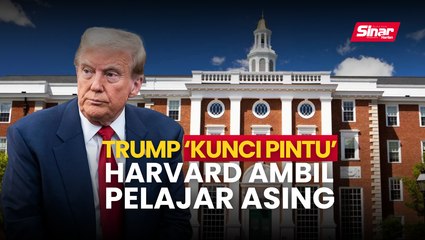 Trump 'kunci pintu' Harvard ambil pelajar asing