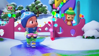 Holiday Tea Party - NEW 🍵 CoComelon Animal Time - Animals for Kids