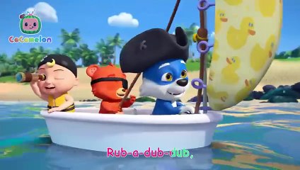 Bathtub Pirates! - NEW 🏴‍☠️ CoComelon Animal Time - Animals for Kids