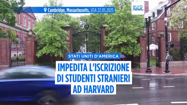 Trump impedisce ad Harvard di ammettere studenti stranieri: l'università avvia azione legale