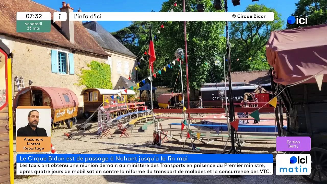 23/05/2025 - ici matin par ici Berry en vidéo