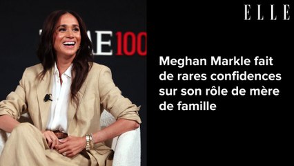Meghan Markle fait de rares confidences sur son rôle de mère de famille