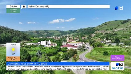 23/05/2025 - ici matin par ici Drôme Ardèche en vidéo