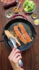 بالفيديو، نودلز السلمون