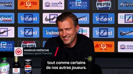 Krösche : "Ekitike n'a atteint que 50 à 60 % de ses capacités