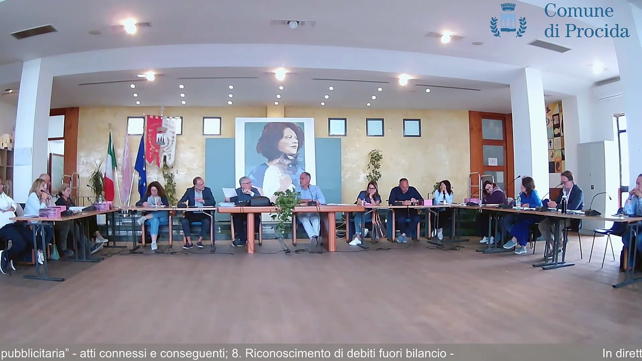 Procida (NA) - Seduta straordinaria del Consiglio Comunale (22.05.25)