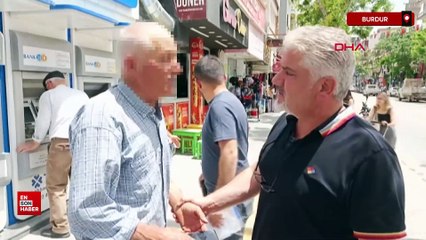 Burdur'da banka personelinin dikkati sayesinde dolandırılmaktan kurtuldu