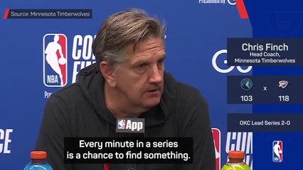 Timberwolves are going home to fight for Game 3 - Finch