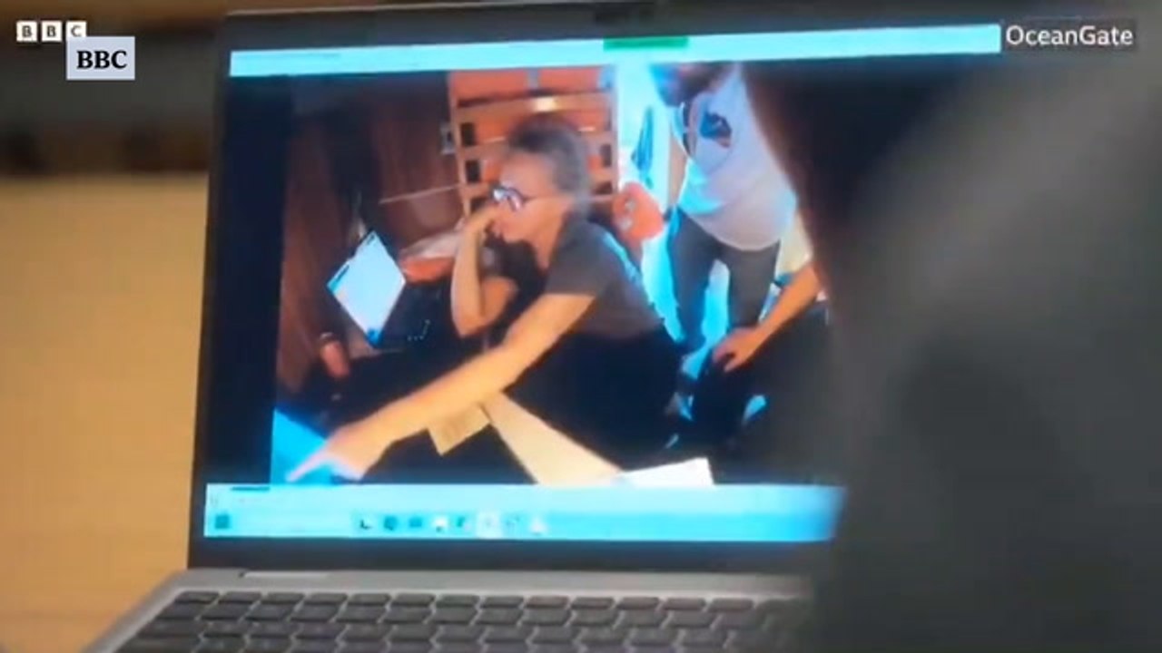 Ship footage shared with BBC captures sound of Oceangate's Titan sub imploding