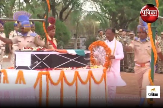 CM साय ने अबूझमाड़ मुठभेड़ में शहीद जवानों को पुष्पांजलि ​​अर्पित की