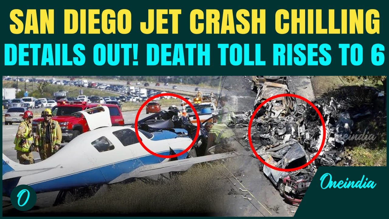 San Diego Jet Crash Latest: Death toll Mounts to 6 As Crashed Jet Damages Homes, Cars; 8 Injured