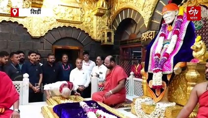 छगन भुजबळ मंत्री झाल्यानंतर नाशिकचं पालकमंत्री पद  कुणाला? साईंच्या दरबारात भुजबळ यांचं मार्मिक उत्तर