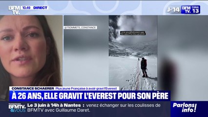 "Je ne m'attendais pas à voir la mort d'aussi près": la plus jeune Française à avoir gravi l'Everest se confie sur son ascension