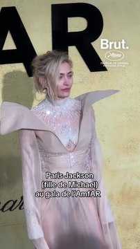 Paris Jackson (fille de Michael) au gala de l’AmfAR