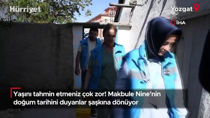 Yaşını tahmin etmeniz çok zor! Makbule Nine'nin doğum tarihini duyanlar şaşkına dönüyor