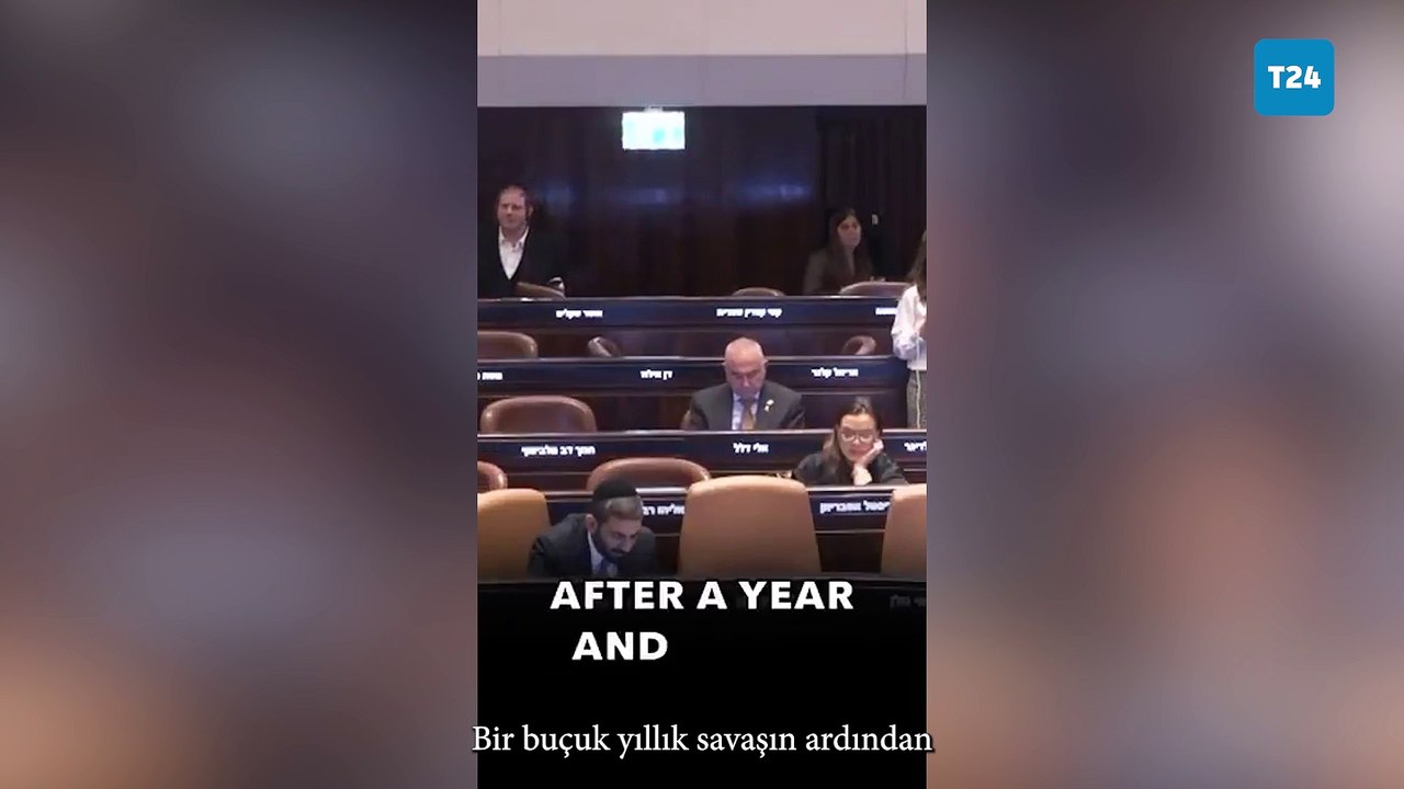 İsrail parlamentosunda Gazze savaşını eleştirdi, kürsüden zorla indirildi Sadece masum insanlara karşı bir savaş!