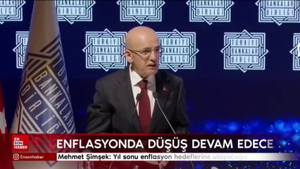 Mehmet Şimşek: Yıl sonu enflasyon hedeflerine ulaşacağız