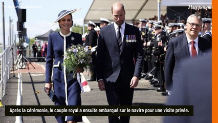 Kate Middleton, son look navy impeccable avec William : un accessoire de la princesse doit le toucher particulièrement