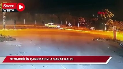 Otomobilin çarpmasıyla sakat kaldı; kaçan sürücü bulunamadı