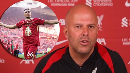 Slot sobre Arnold: "Podría ser el primer regalo a Xabi Alonso..."