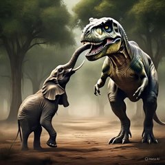 A baby elephant confused