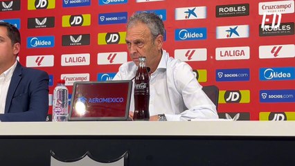 Caparrós pide autocrítica en la dirección deportiva