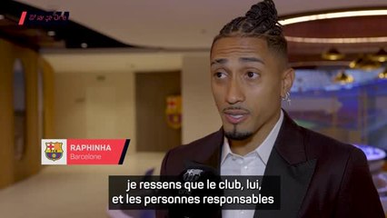 Barcelone - Raphinha : "Mon rêve, c’est de rester ici jusqu’à la fin de ma carrière"