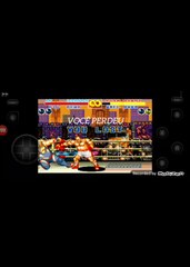 Fatal Fury 2 Big Bear vs Axel Hawk fala de vitória do Axel Hawk em português
