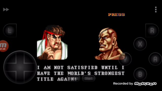 Street Fighter II Turbo: Hyper Fighting Ryu vs Sagat Ryu é derrotado por Sagat