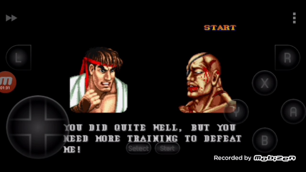 Street Fighter II Turbo: Hyper Fighting Ryu vs Sagat luta completa