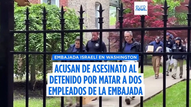 El acusado de matar a dos empleados de la Embajada israelí en EE.UU. enfrenta cargos de asesinato