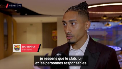 Raphinha : "Mon rêve, c’est de rester ici jusqu’à la fin de ma carrière"