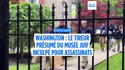 Un suspect accusé du meurtre de deux employés de l'ambassade d'Israël à Washington